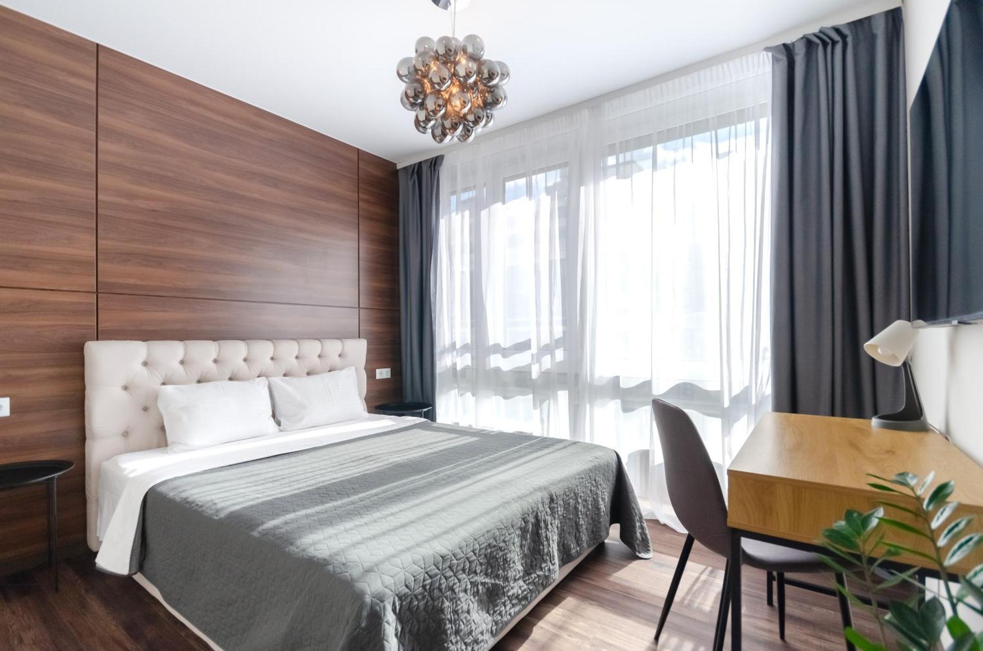 公寓 Petrovdom 11-120 In Rc Hoffman House, 34 Zolotoustivska Street 基輔